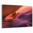 Arizona Red and Purple Rock Canyon Print - Antelope Canyon Wall Art