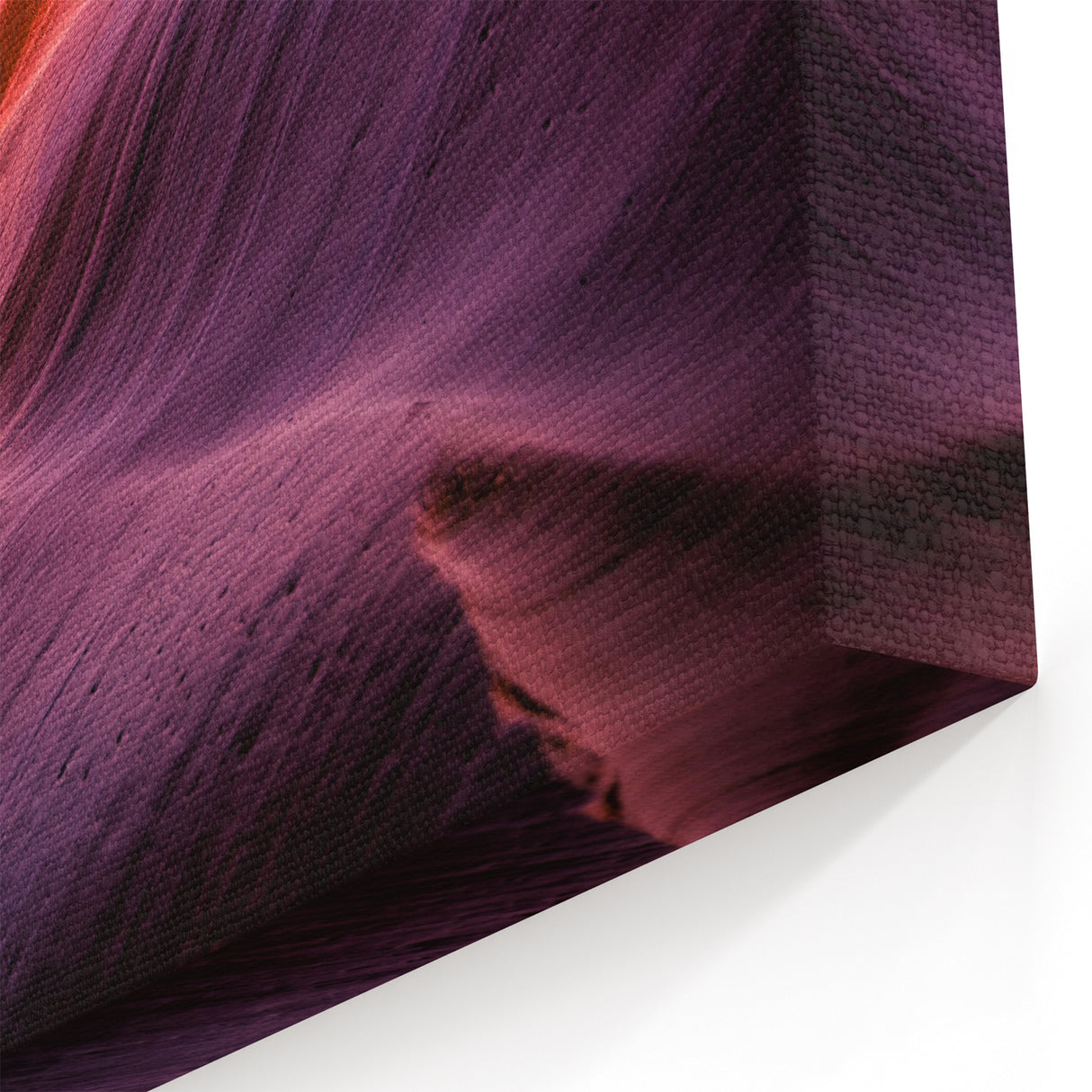 Arizona Red and Purple Rock Canyon Print - Antelope Canyon Wall Art