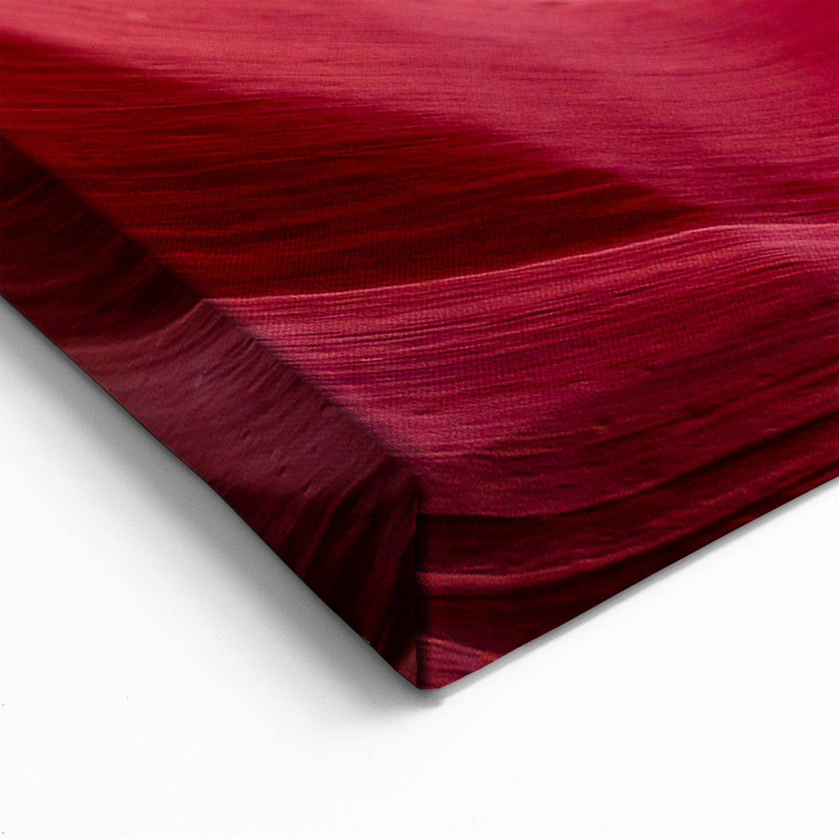 Vibrant Antelope Canyon Wall Art - Red and Blue Arizona Canyon Print