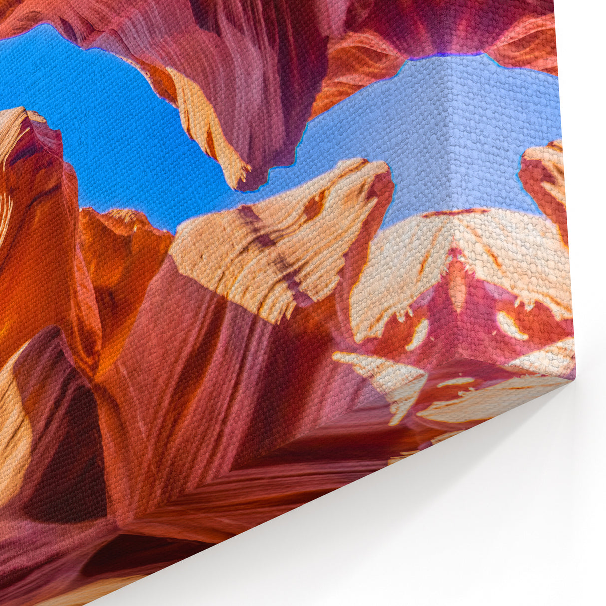 Bold Antelope Canyon Wall Art - Arizona Red and Pink Canyon Print