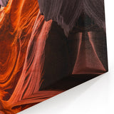 Vivid Antelope Canyon Wall Art - Arizona Orange and Blue Canyon Print