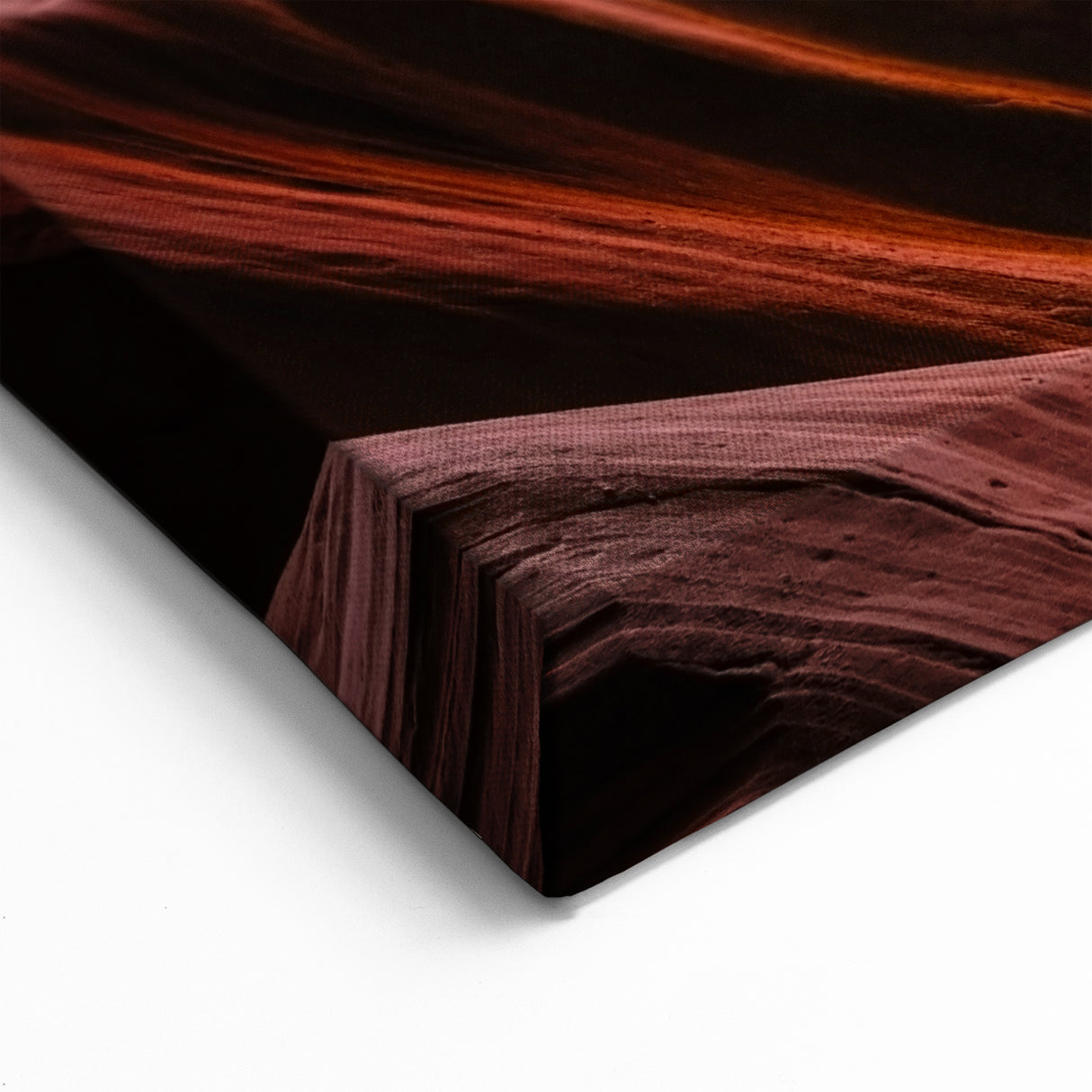 Vivid Antelope Canyon Wall Art - Arizona Orange and Blue Canyon Print