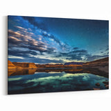 Milky Way Over Lake Powell – Arizona Scenic Canvas & Art Prints
