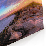 Florida Beach Wall Art - Coastal Beach Sunset Photography Print