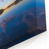 Finnish Nature Canvas - Serene Sunset Over a Reflective Lake Landscape