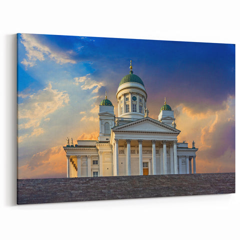 Helsinki Skyline Print - Stunning Finland Scenery of Helsinki Cathedral