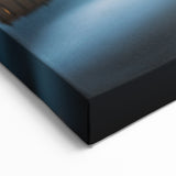 Helsinki Skyline Print - Vibrant Night Cityscape Reflection Nordic Art