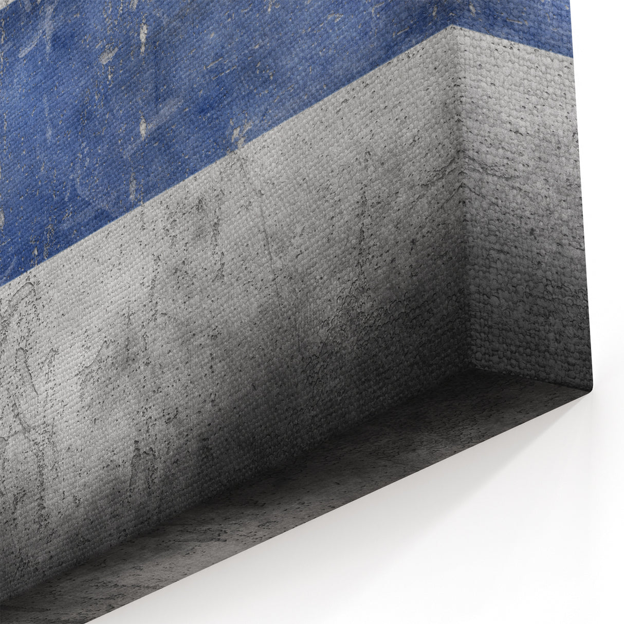 Finnish Nature Canvas - Rustic Textured Finland Flag Scenic Wall Art