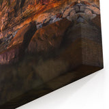 Scenic Finland Art - Sunset Over Cliffs and Coastline Nordic Nature Print