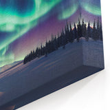 Northern Lights Artwork – Finland Scenery Wall Art of Aurora Borealis