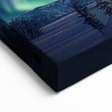 Northern Lights Artwork – Finland Scenery Wall Art of Aurora Borealis