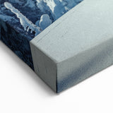 Scenic Finland Art – Winter Forest & Northern Lights Landscape Print