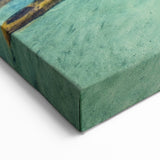 Mediterranean Art: Corsica - Rocky Shoreline and Clear Waters Canvas Print