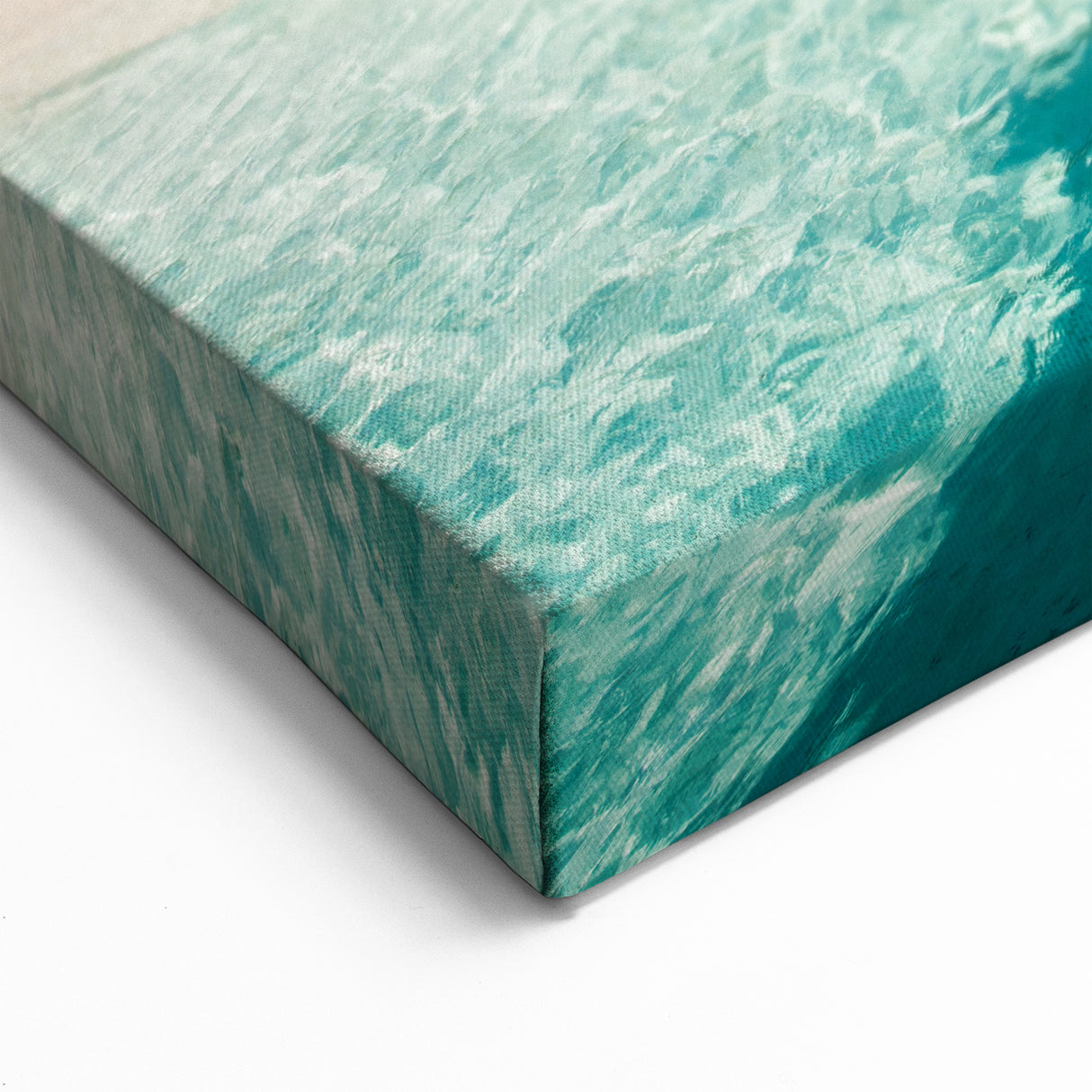 Tropical Resort Pathway - Tahiti Beach Canvas Print