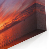 Tahiti Ocean Sunset - Serene Seascape Canvas Art