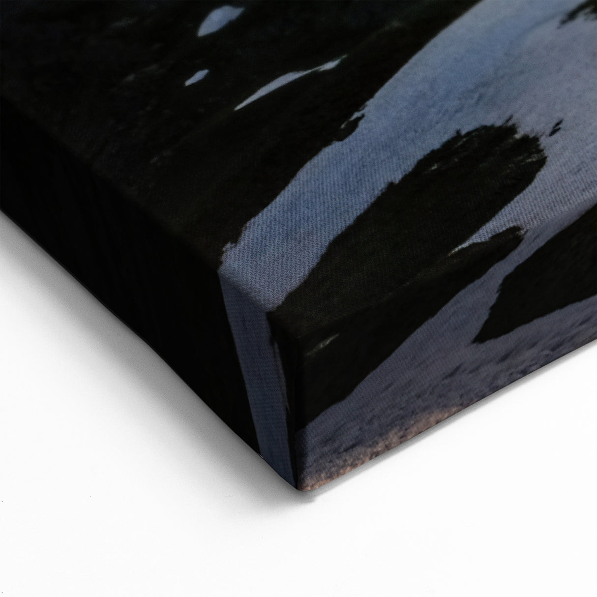 French Alps Canvas Prints – Sunset Over Snow-Capped Mountains