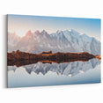 Scenic French Alps Prints – Sunrise Over Mont Blanc Reflections