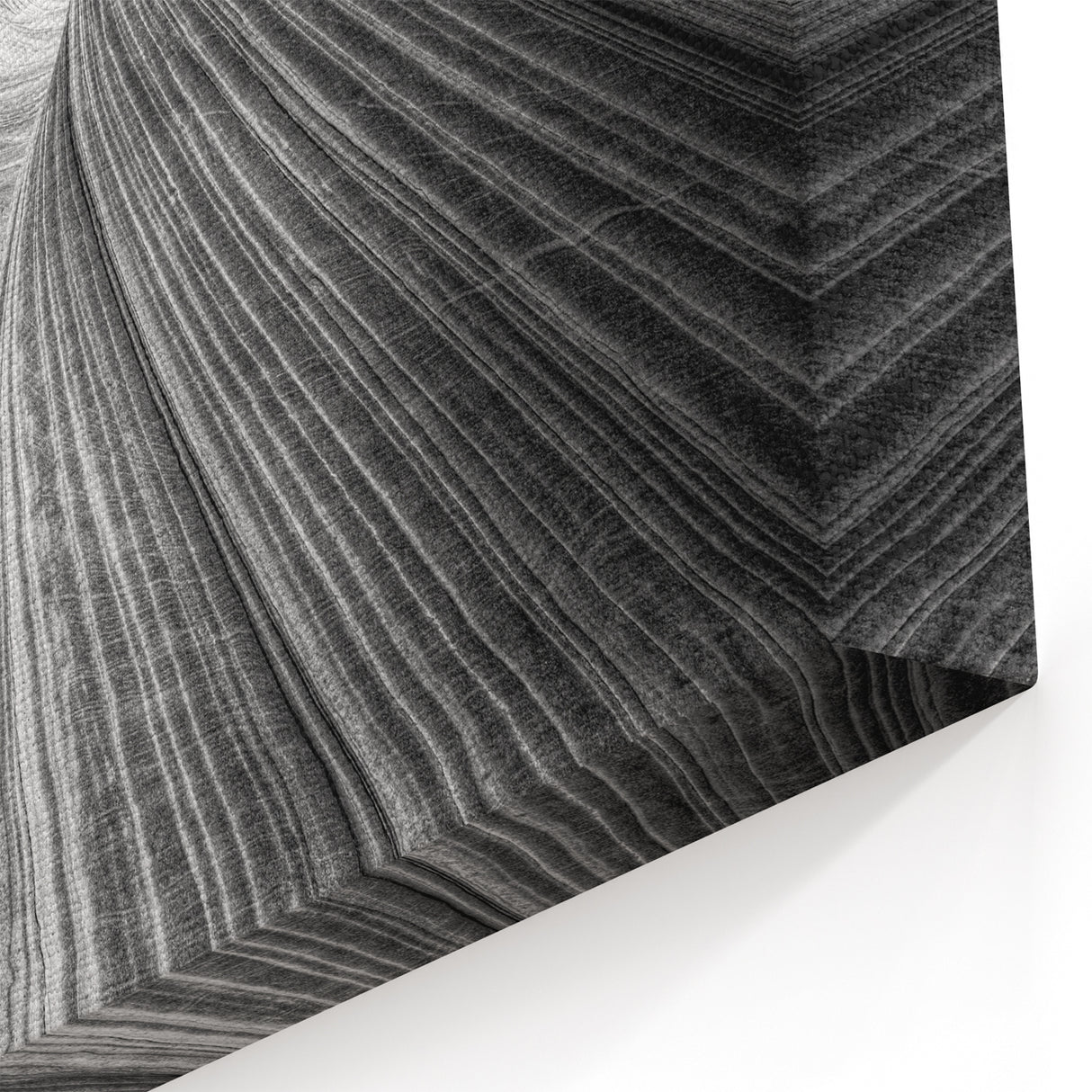Coyote Buttes Black and White Art - Arizona Desert Rock Formations Print