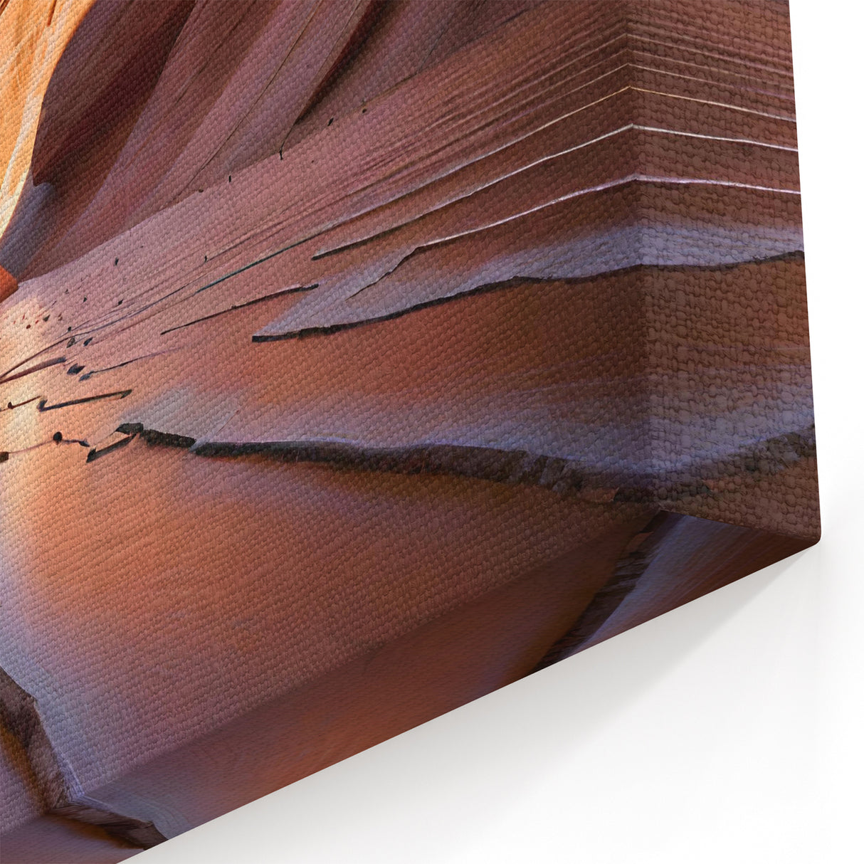 Coyote Buttes Canyon Wall Art - Arizona Desert Stream in Red Rock Valley