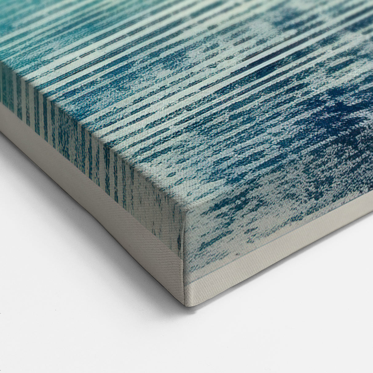 Abstract Tahiti Sunset Canvas - Modern Polynesian Art