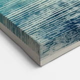 Abstract Tahiti Sunset Canvas - Modern Polynesian Art