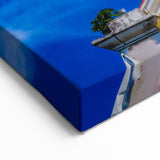 Tahiti Island Church Canvas - French Polynesia Art