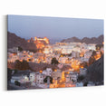 Nighttime Cityscape of Muscat Oman Wall Art – Scenic Arabian Peninsula Print