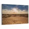 Sunset Over Omani Desert Wall Art – Scenic Arabian Peninsula Print