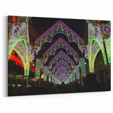 Lyon Wall Art - Vibrant City Lights Display from Festival of Lights