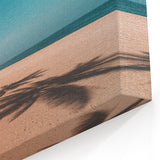 Serene Beach Palm Trees Oman Wall Art – Tranquil Arabian Peninsula Print