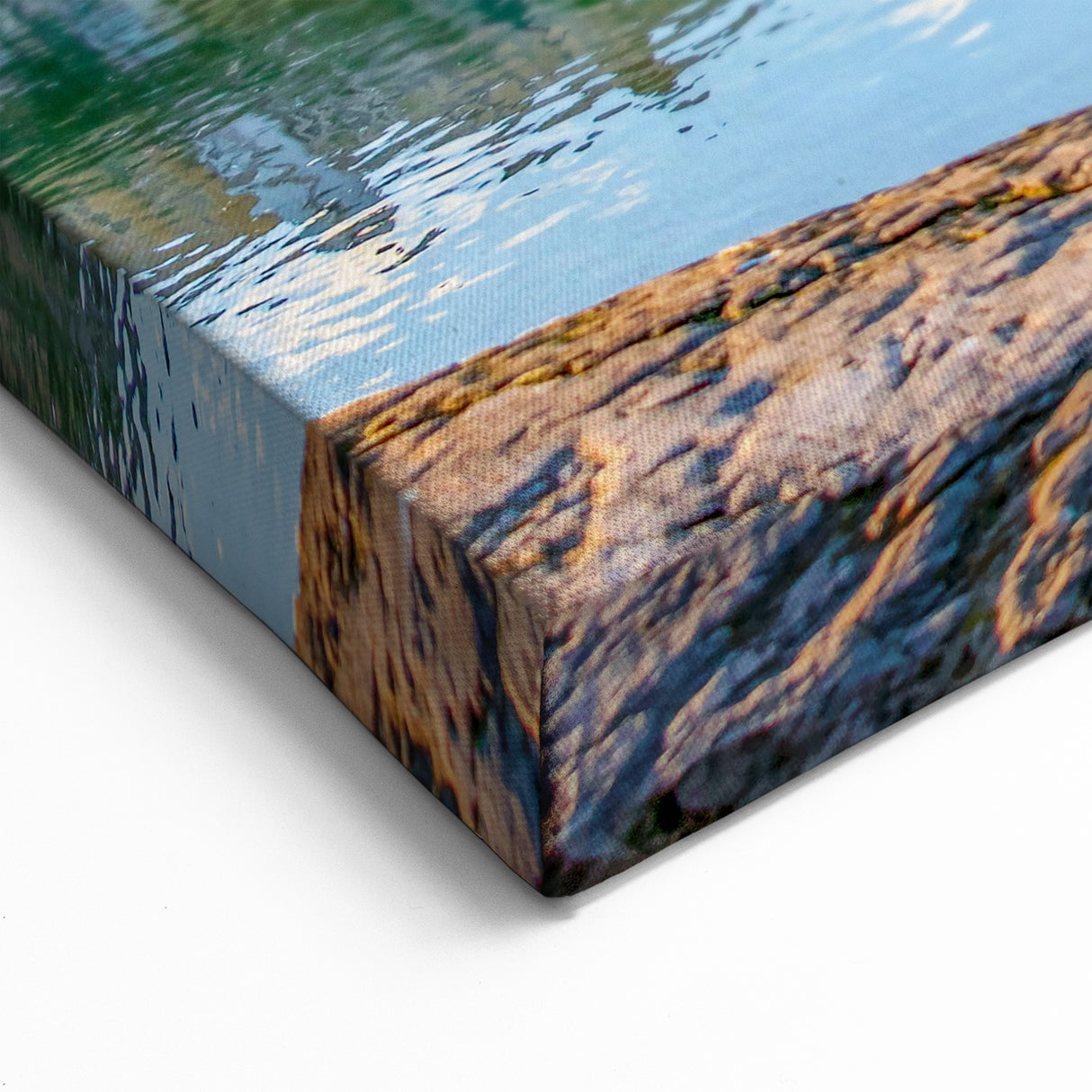 Lyon Cityscape Print – Historic French Architecture Reflected in River