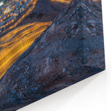 Stunning Cityscape Oman Wall Art – Nighttime View Arabian Peninsula Print