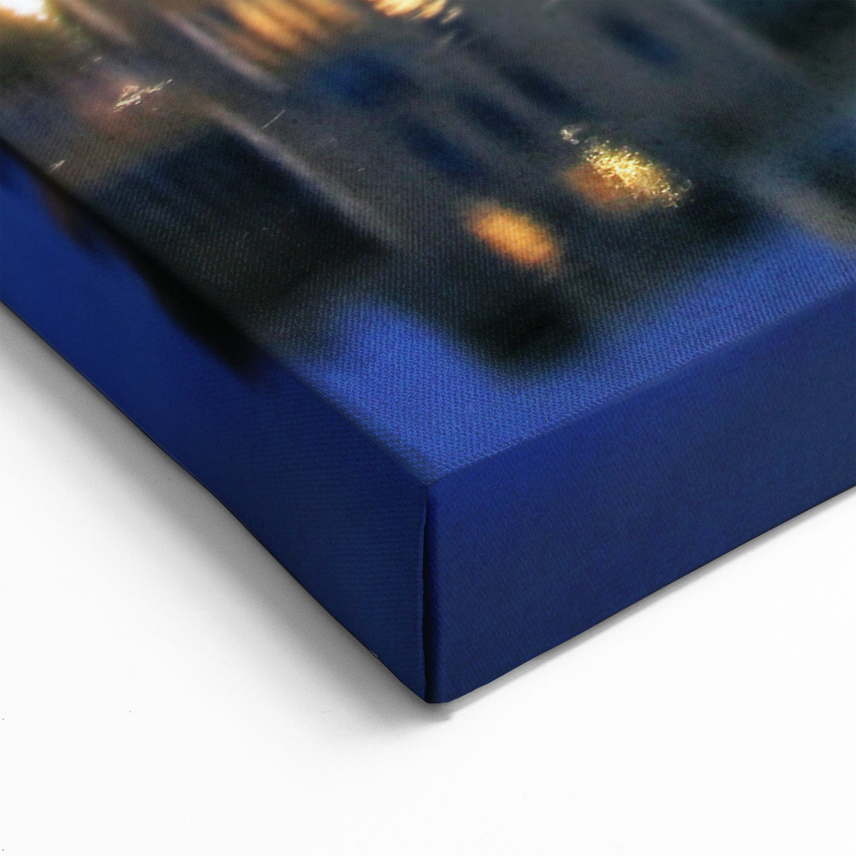 Lyon Cityscape Print – Modern Waterfront Reflection of Lyon at Night