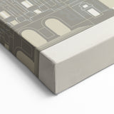 Lyon Wall Art – Modern Architectural Illustration of Lyon’s Landmarks