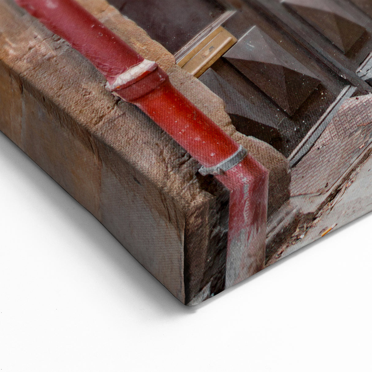 Lyon Wall Art – Historic Street View of Old Lyon’s Charming Architecture