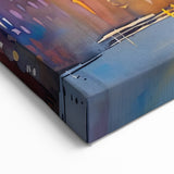 Lyon Skyline Painting – Vibrant Reflection of Lyon’s Colorful Architecture