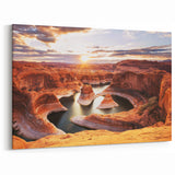 Arizona Desert Art - Scenic Glen Canyon Wall Art Print for Home Decor