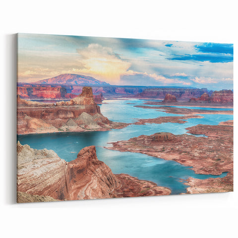 Panoramic Lake Powell Wall Art – Arizona Scenic Canvas & Photography Prints
