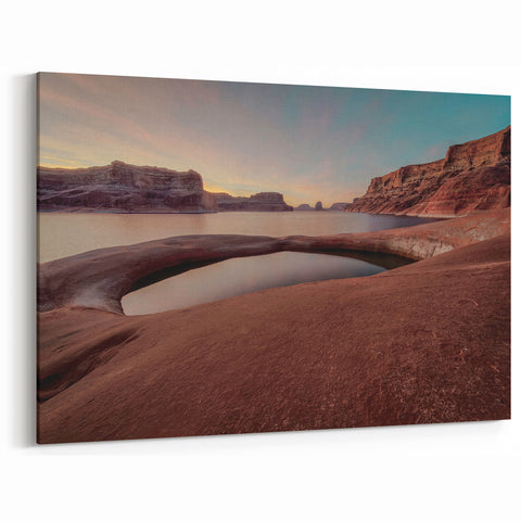 Serene Lake Powell Twilight – Arizona Scenic Canvas & Art Prints