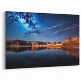 Starlit Lake Powell Nightscape – Arizona Scenic Canvas & Photography Prints
