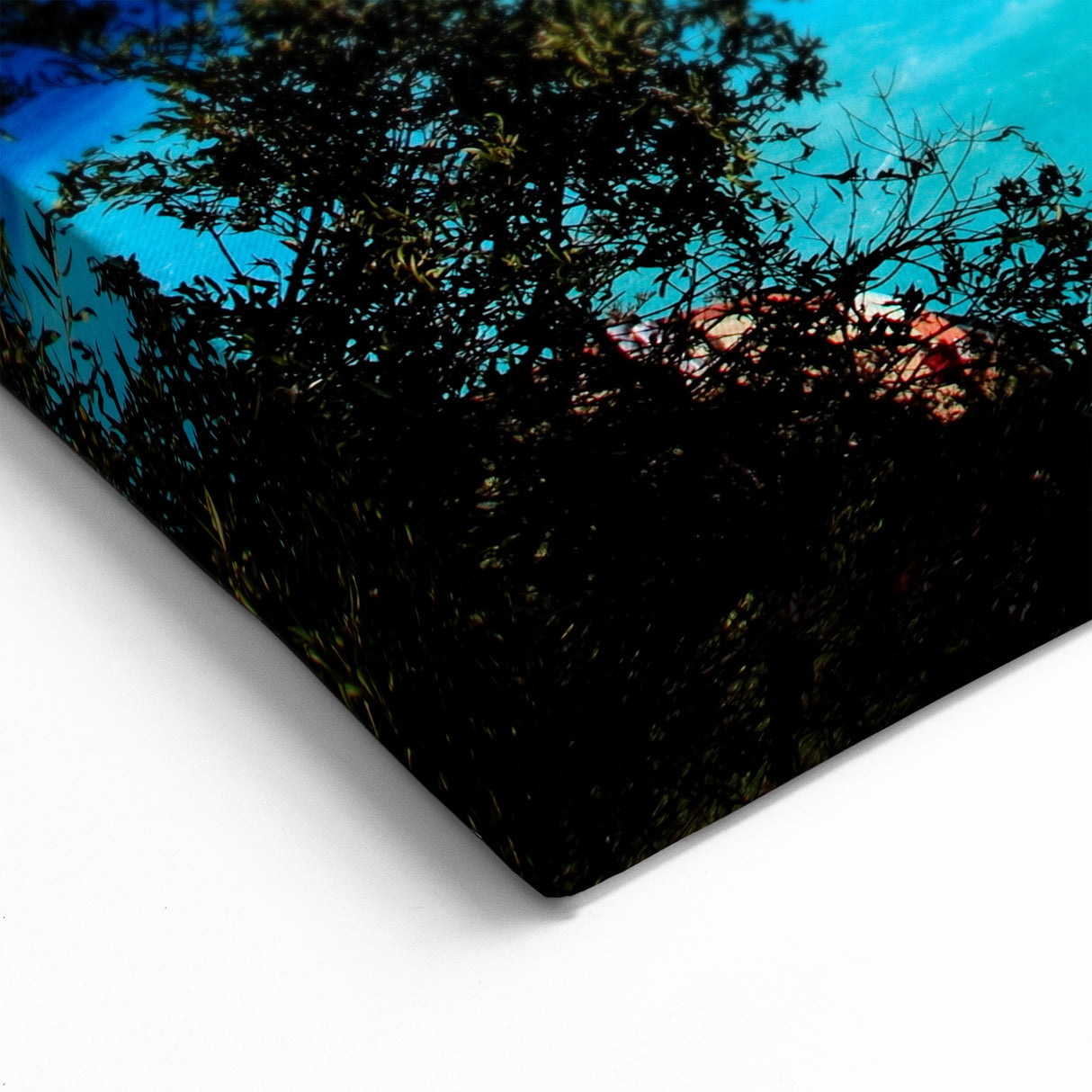 Nice Wall Art - Coastal French Riviera Cityscape Print