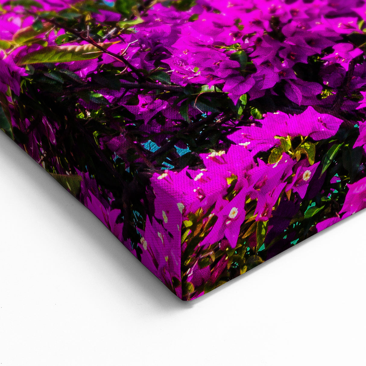 French Riviera Prints - Harbor View with Floral and Yacht Scene