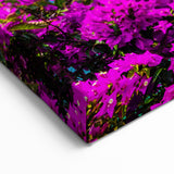 French Riviera Prints - Harbor View with Floral and Yacht Scene