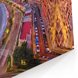 Nice Cityscape Art - Sunset Over Promenade des Anglais Print