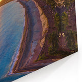 Nice Coastal Art - Golden Sunset Over Promenade des Anglais