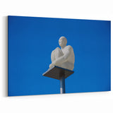 Nice Landmark Art - Modern Sculpture Against a Blue Sky