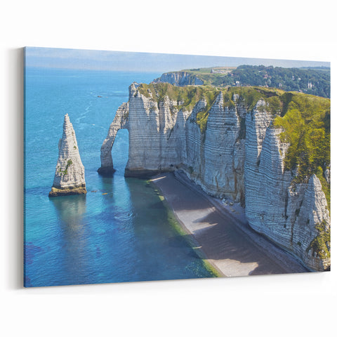 Normandy Scenic Photography - Picturesque French Countryside Wall Decor