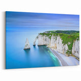 Normandy Wall Art - Picturesque French Countryside Scenic Canvas Print