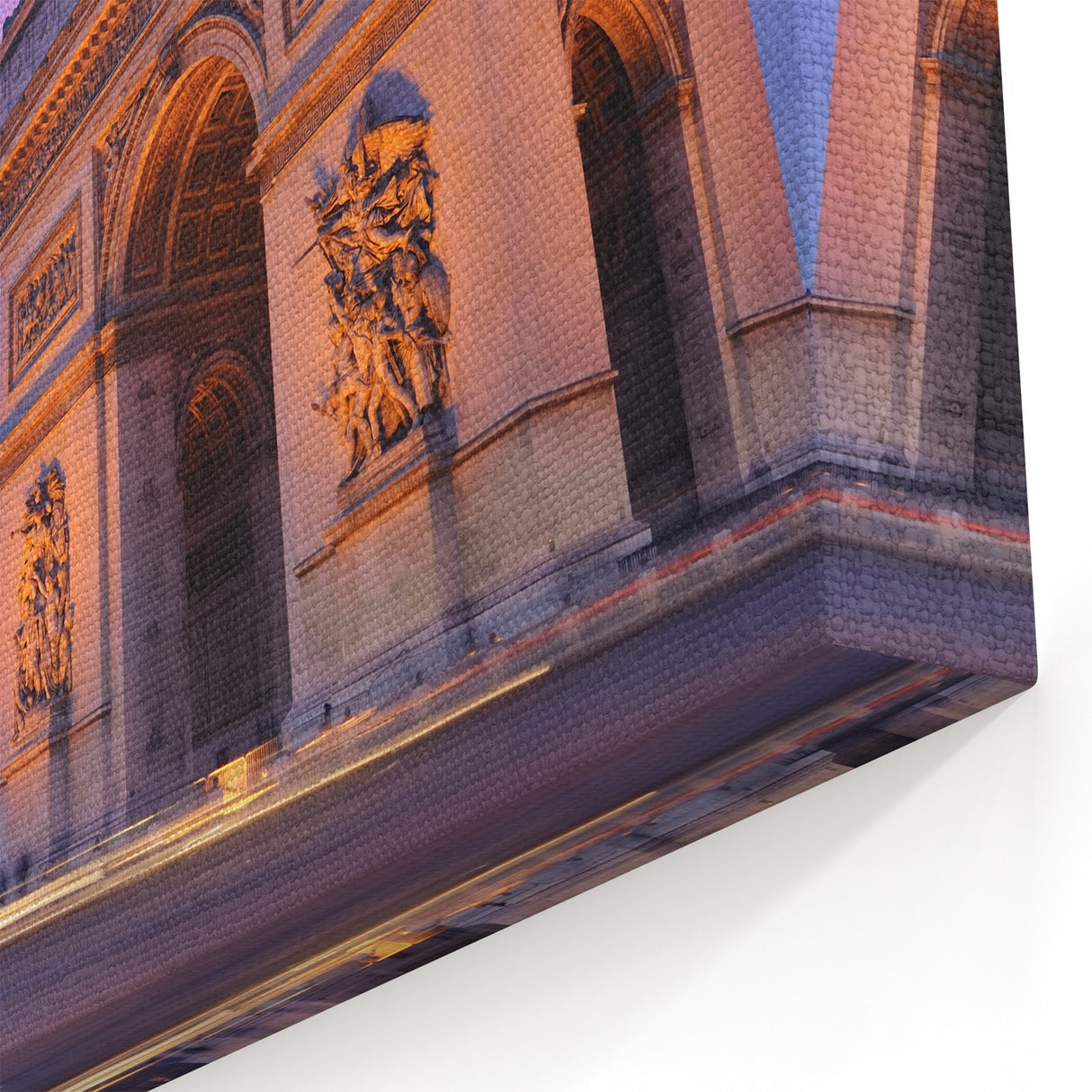 Paris Wall Art - Romantic Eiffel Tower Canvas for French Home Decor