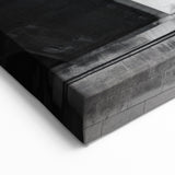 Paris Wall Art - Eiffel Tower in Orange and Black for Modern French Decor